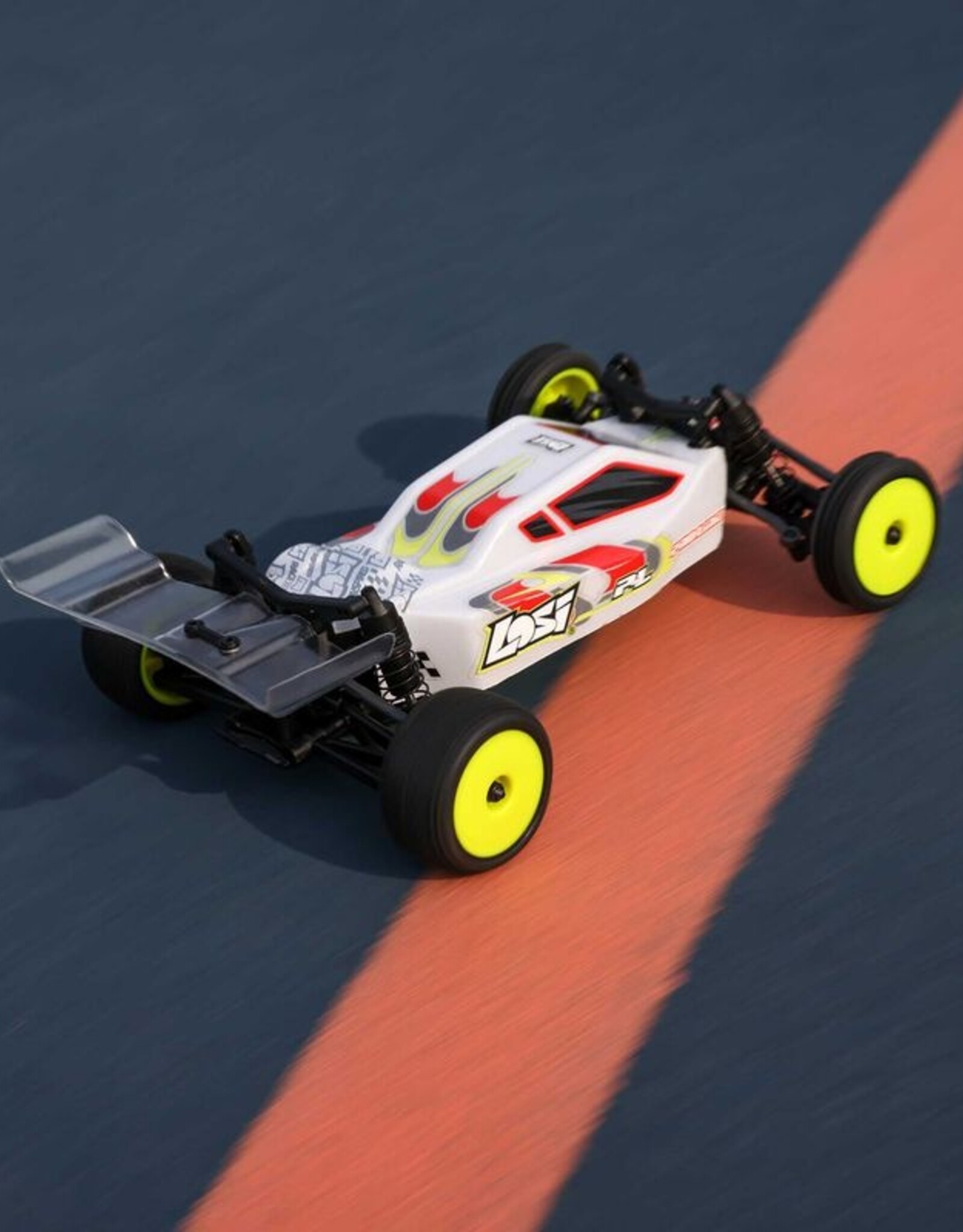 Losi LOS00007T1 Micro-B 2WD Buggy White RTR