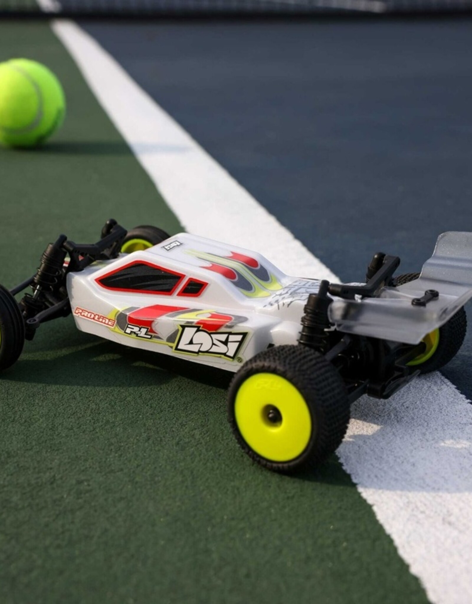 Losi LOS00007T1 Micro-B 2WD Buggy White RTR