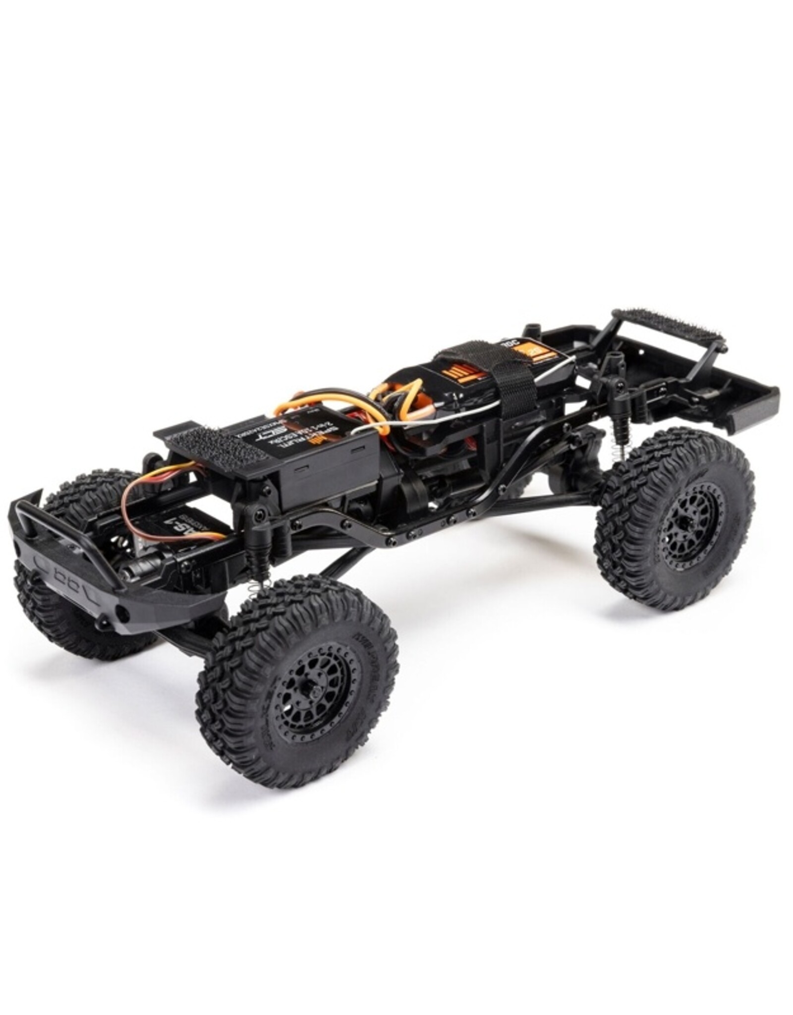 Axial AXI-1219T1 1/24 SCX24 Base Camp 4WD Rock Crawler Brushed RTR with Battery & Charger, White