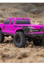 Axial AXI-1219T3 1/24 SCX24 Base Camp 4WD Rock Crawler Brushed RTR with Battery & Charger, pink