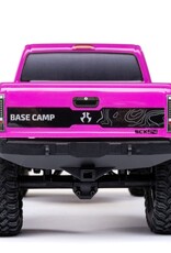 Axial AXI-1219T3 1/24 SCX24 Base Camp 4WD Rock Crawler Brushed RTR with Battery & Charger, pink