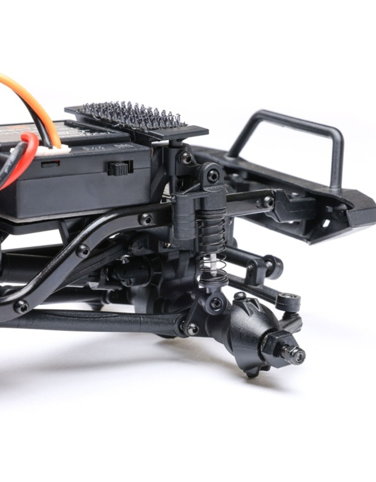 Axial AXI-1219T3 1/24 SCX24 Base Camp 4WD Rock Crawler Brushed RTR with Battery & Charger, pink