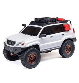Axial AXI-1532T1 1/24 SCX24 Lexus GX 470 4X4 Rock Crawler RTR, White