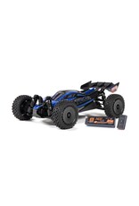 Arrma ARA2306ST2 TYPHON GROM 223S BLX Brushless 4X4 Small Scale Buggy RTR with Battery & Charger, Blue