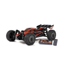 Arrma ARA2306ST1 TYPHON GROM BLX 4X4  Buggy RTR with Battery & Charger, Red