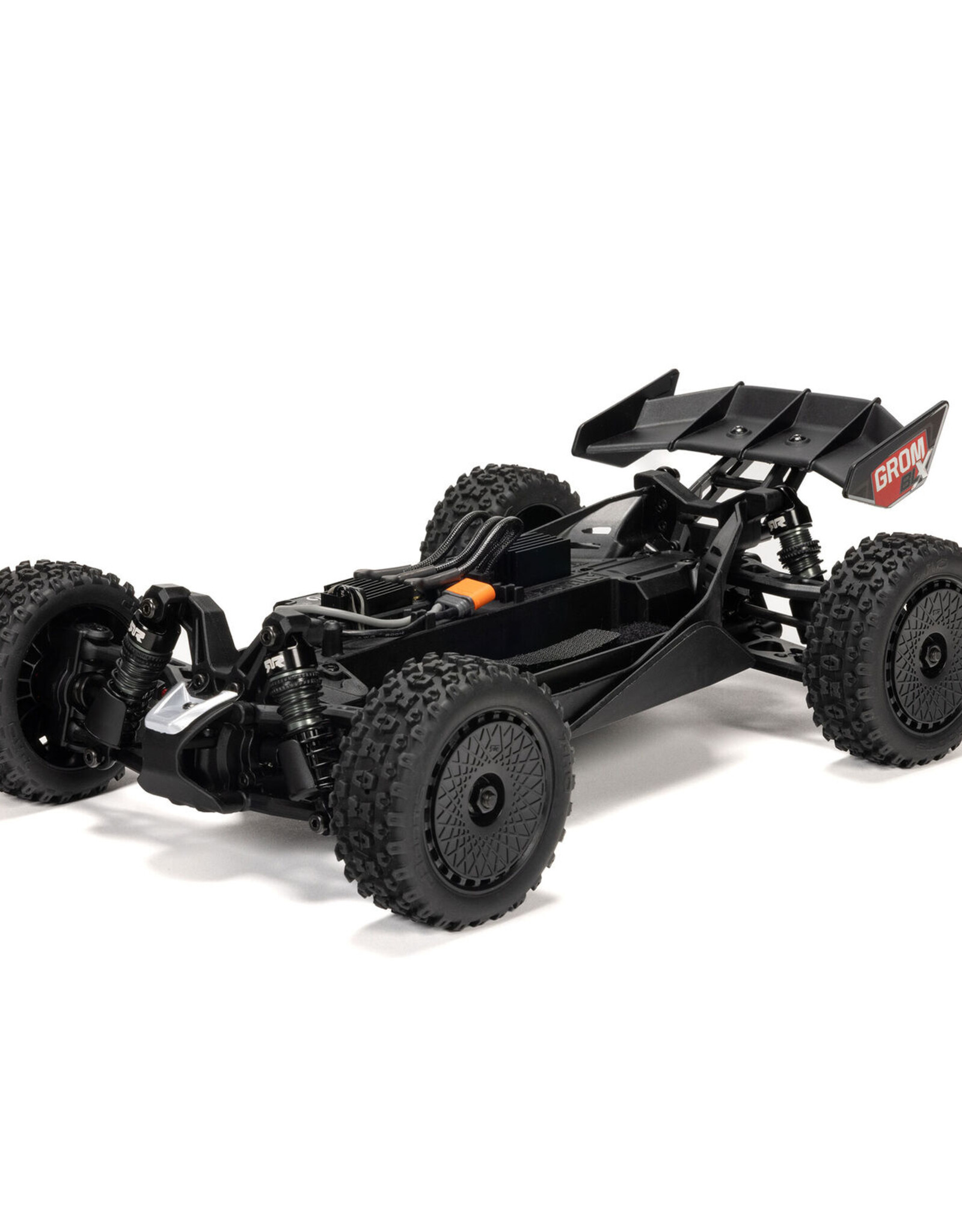 Arrma ARA2306T1 TYPHON GROM 223S BLX Brushless 4X4 Small Scale Buggy RTR, Silver