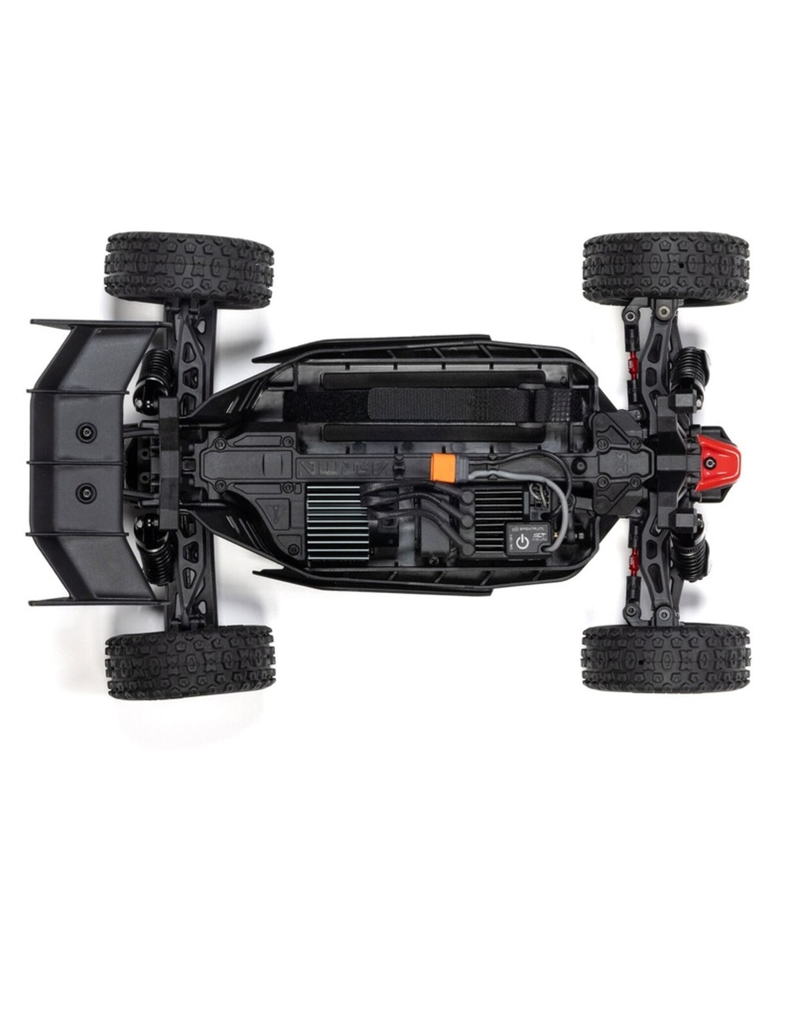 Arrma ARA2306T1 TYPHON GROM BLX 4X4 Small Scale Buggy RTR, Silver