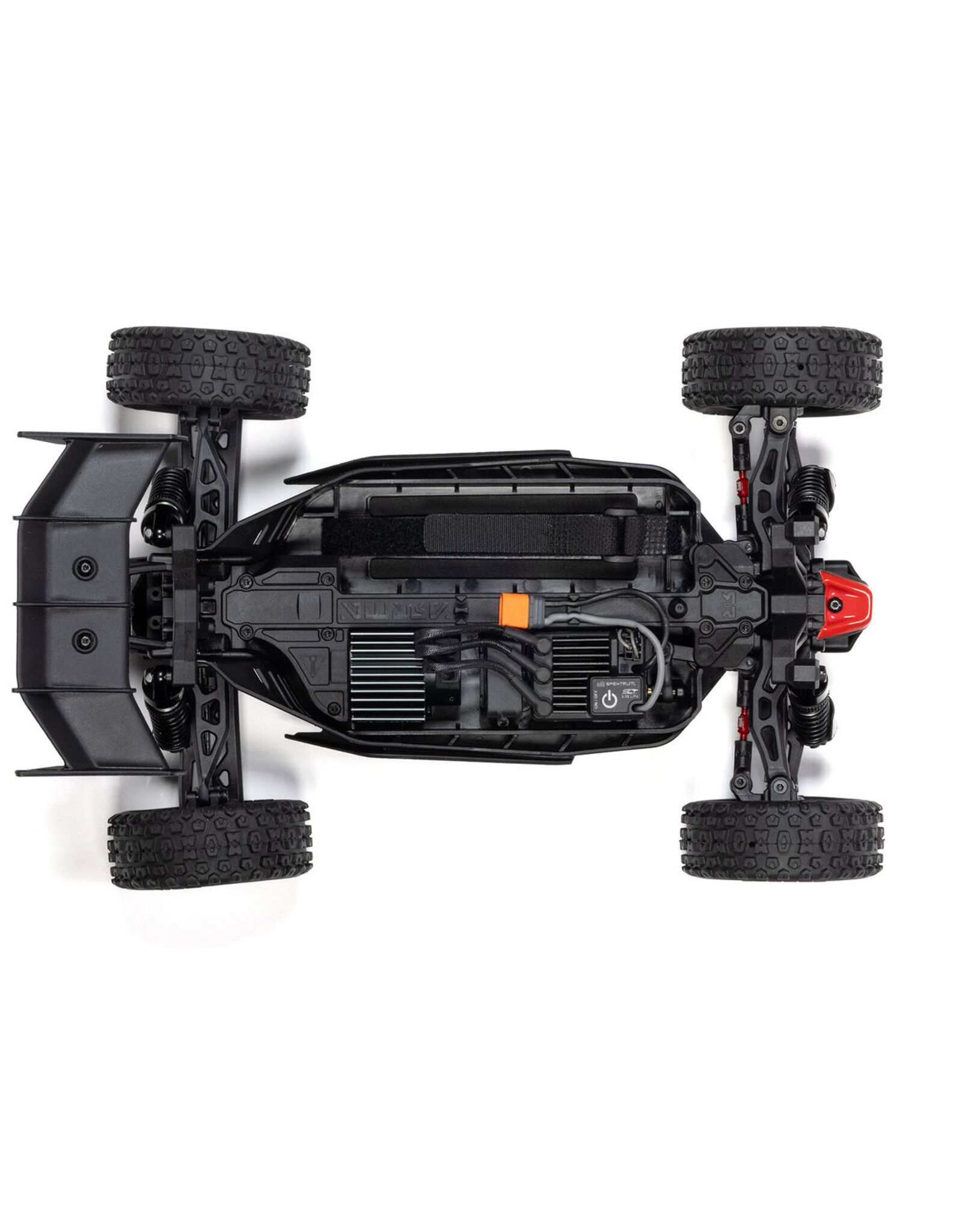 Arrma ARA2306ST1 TYPHON GROM BLX 4X4  Buggy RTR with Battery & Charger, Red