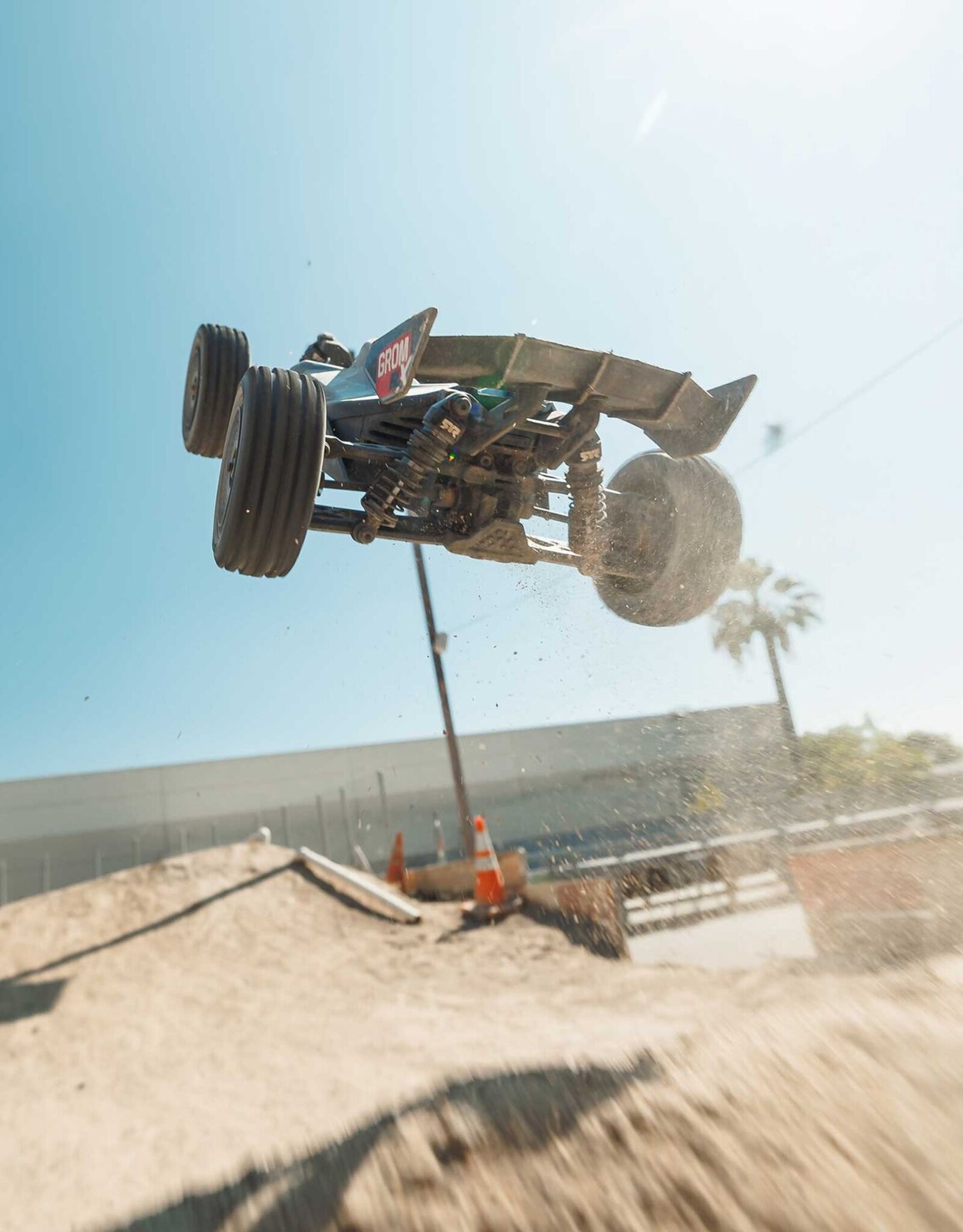 Arrma ARA2306ST2 TYPHON GROM BLX 4X4 Buggy RTR w/Battery & Charger, Blue