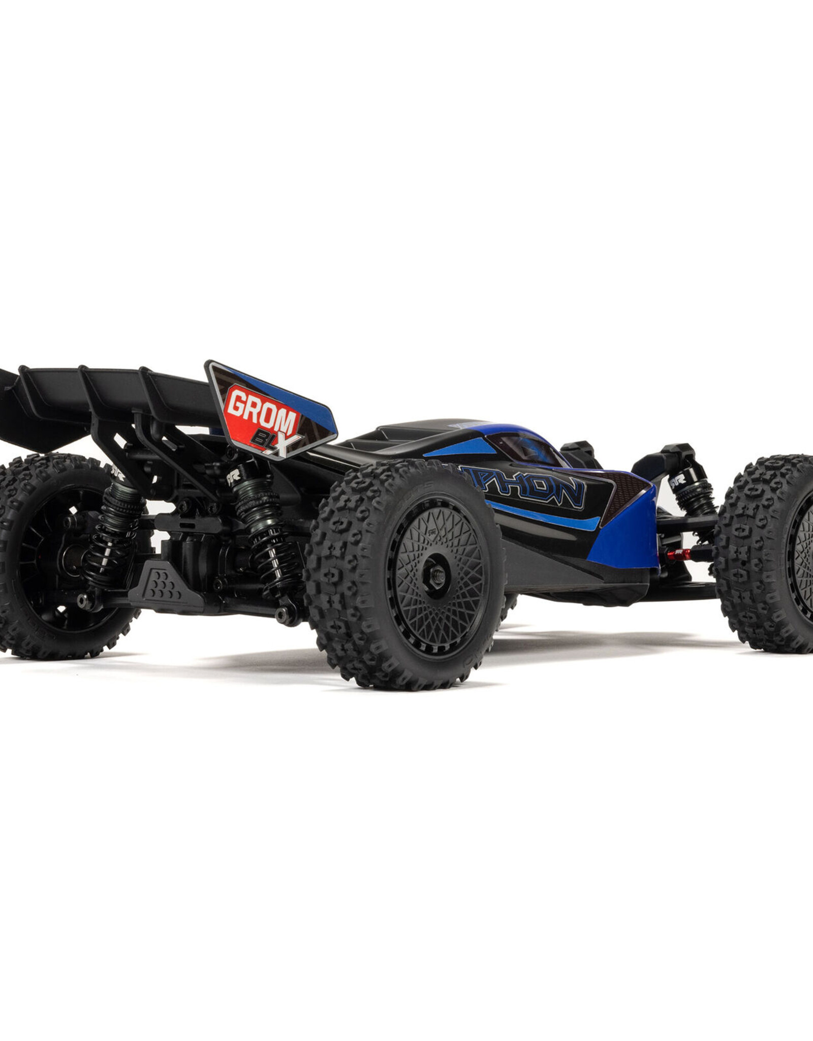 Arrma ARA2306ST2 TYPHON GROM 223S BLX Brushless 4X4 Small Scale Buggy RTR with Battery & Charger, Blue