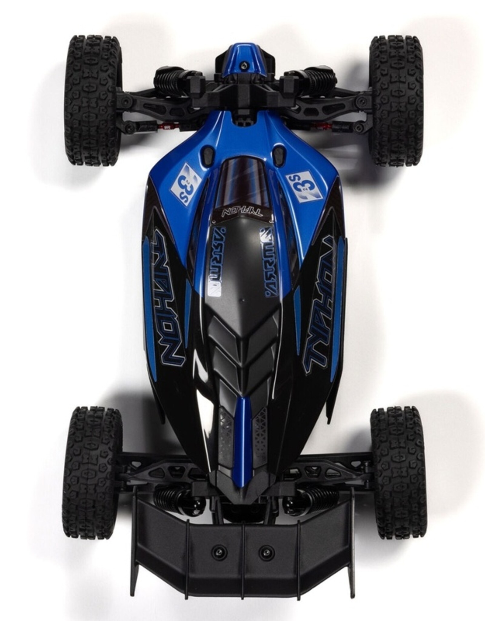 Arrma ARA2306ST2 TYPHON GROM BLX 4X4 Buggy RTR w/Battery & Charger, Blue