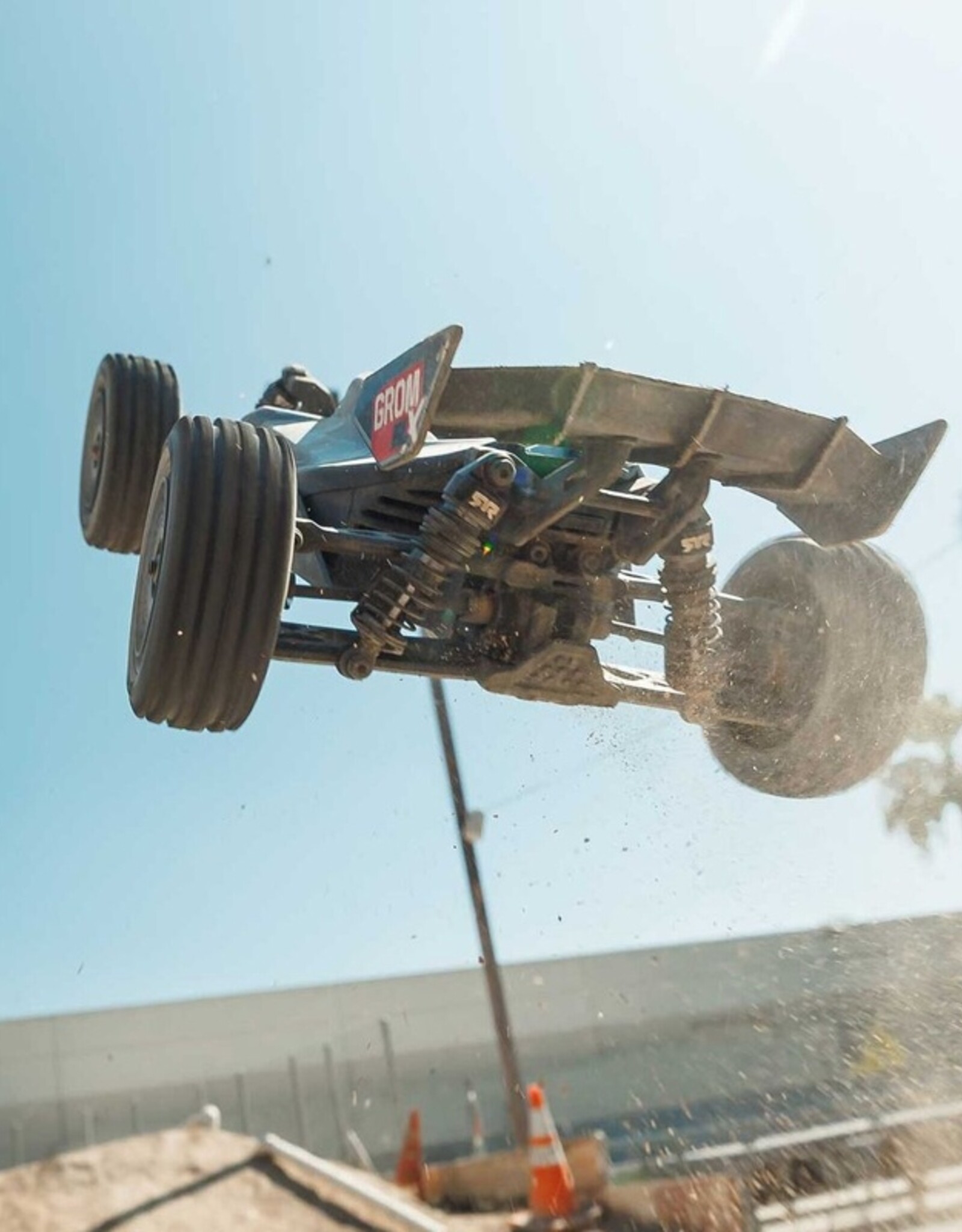 Arrma ARA2306ST2 TYPHON GROM BLX 4X4 Buggy RTR w/Battery & Charger, Blue