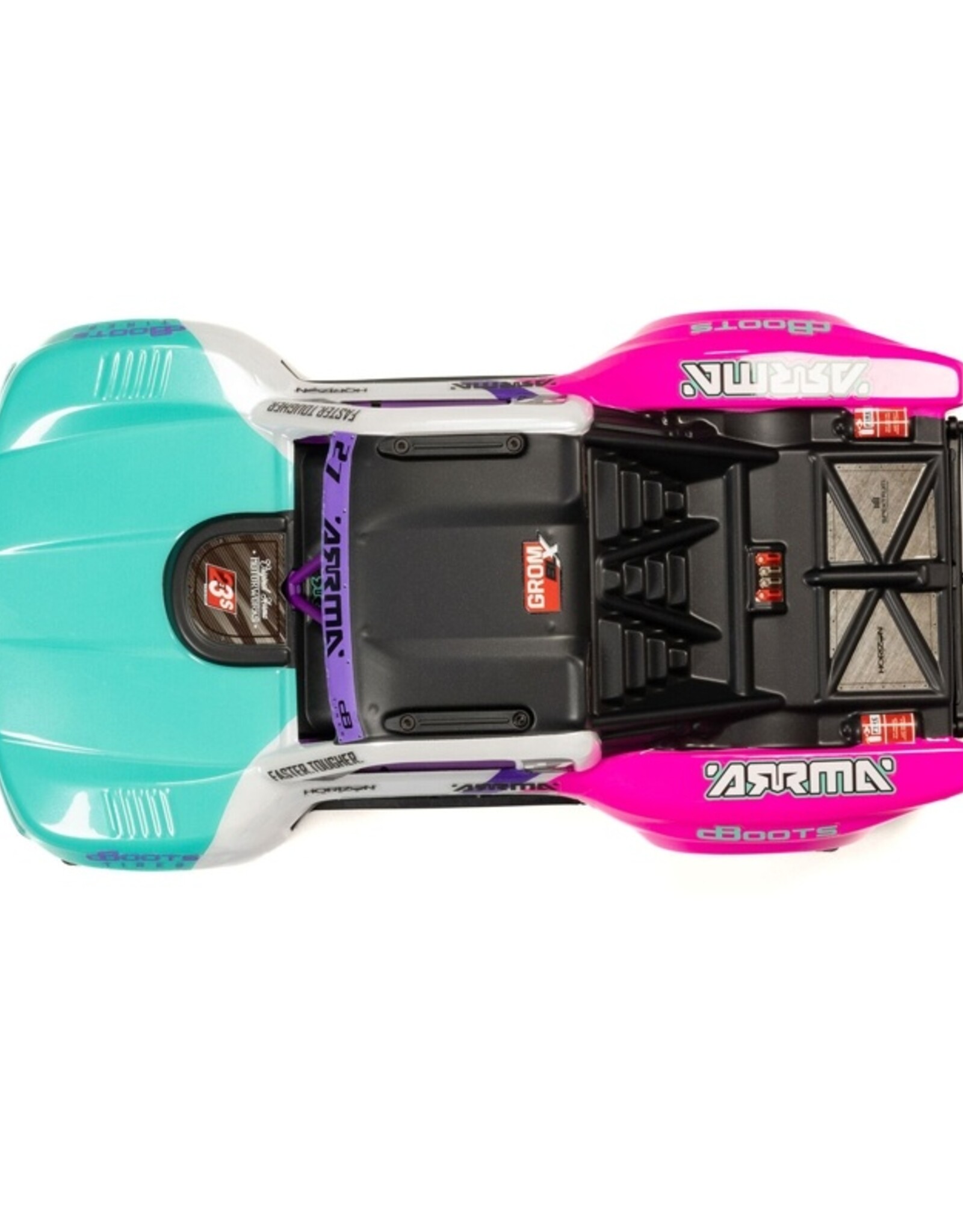 Arrma ARA2304ST1 MOJAVE GROM 223S BLX Brushless 4X4 RTR with Battery & Charger, Teal