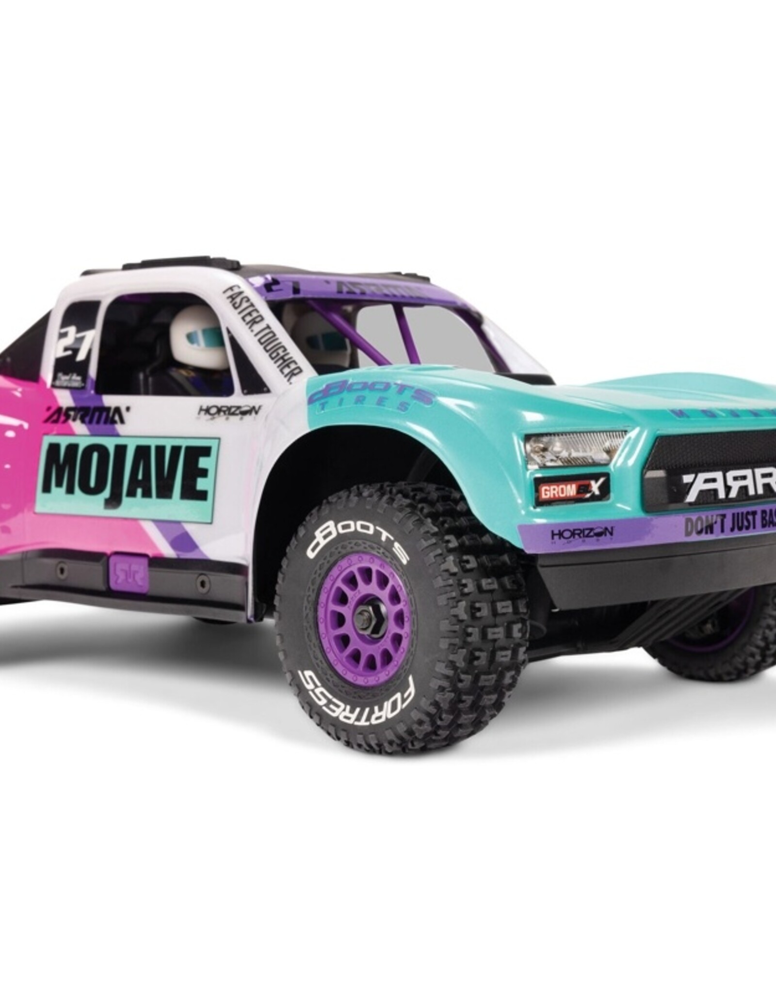 Arrma ARA2304ST1 MOJAVE GROM 223S BLX Brushless 4X4 RTR with Battery & Charger, Teal