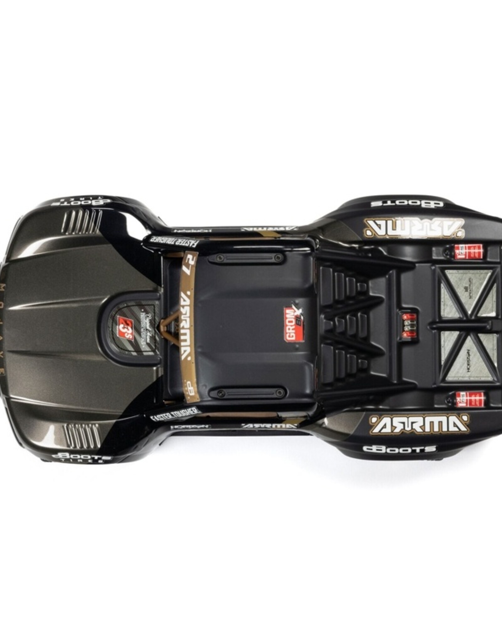 Arrma ARA2304T1 MOJAVE GROM 223S BLX Brushless 4X4 Small Scale Desert Truck RTR, Black