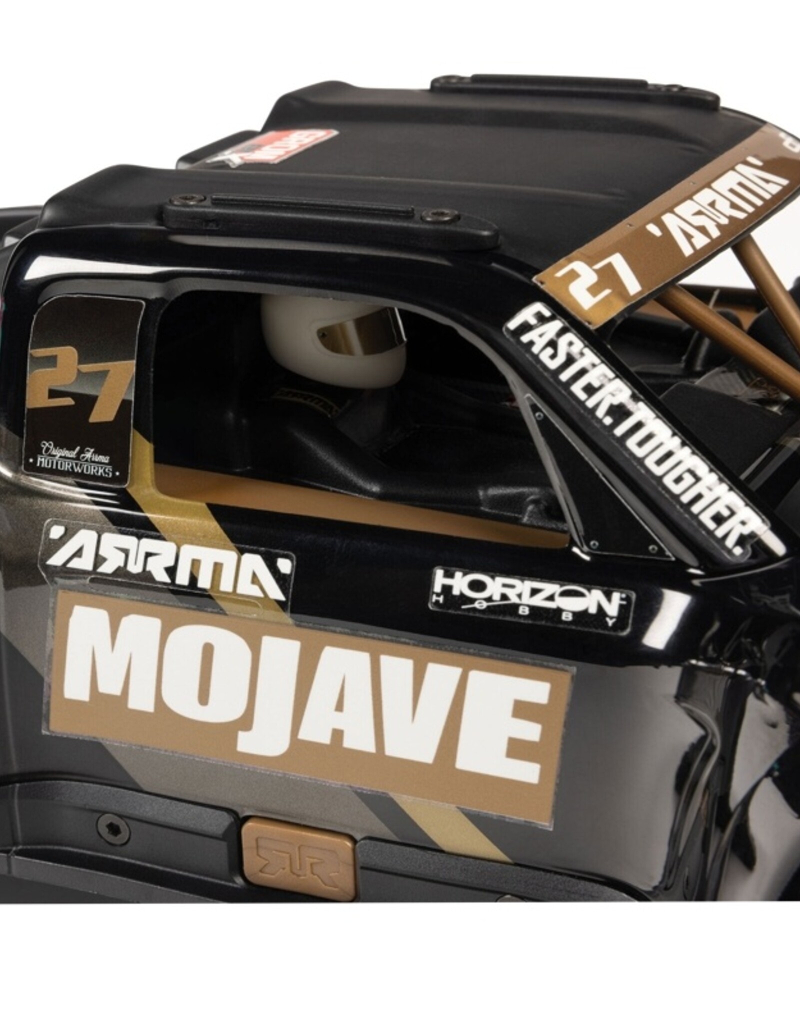 Arrma ARA2304T1 MOJAVE GROM 223S BLX Brushless 4X4 Small Scale Desert Truck RTR, Black
