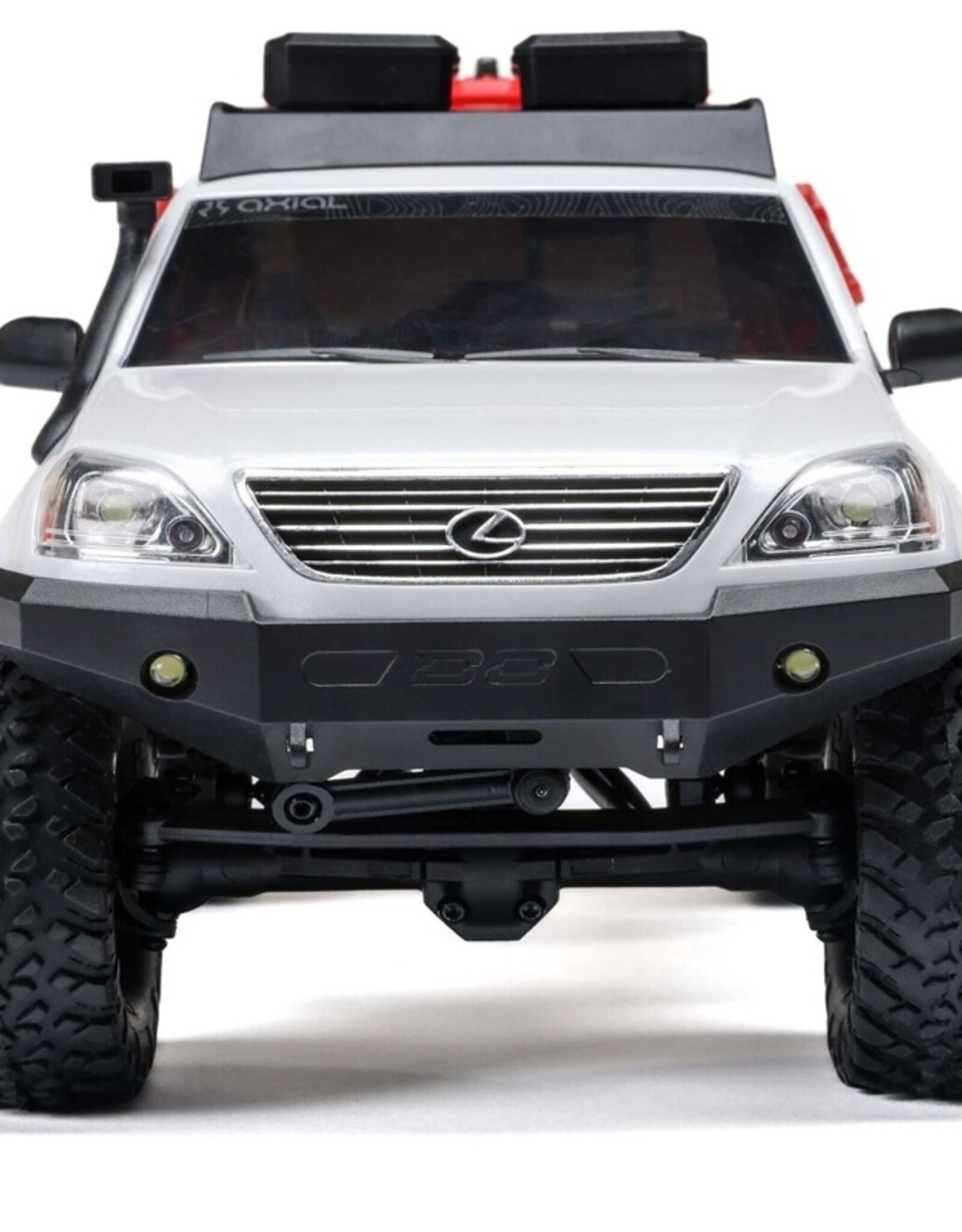 Axial AXI-1532T1 1/24 SCX24 Lexus GX 470 4X4 Rock Crawler RTR, White