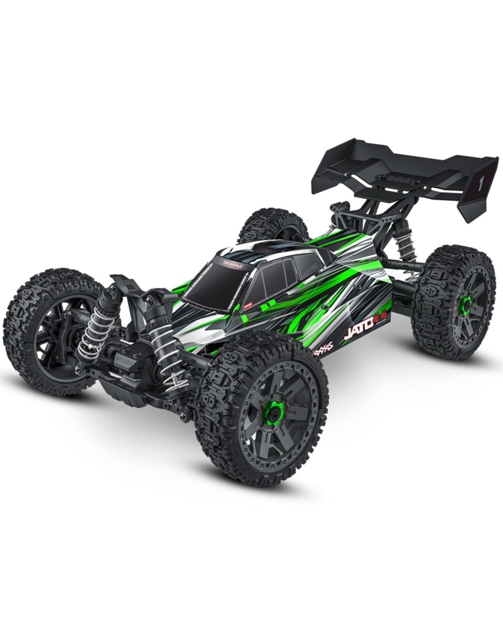 Traxxas TRA90154-4 Jato 4X4 BL-2s GRN