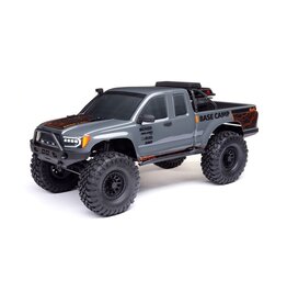 Axial AXI-1375T2 1/10 SCX10 III Base Camp 4X4 Rock Crawler Brushed RTR, Gray