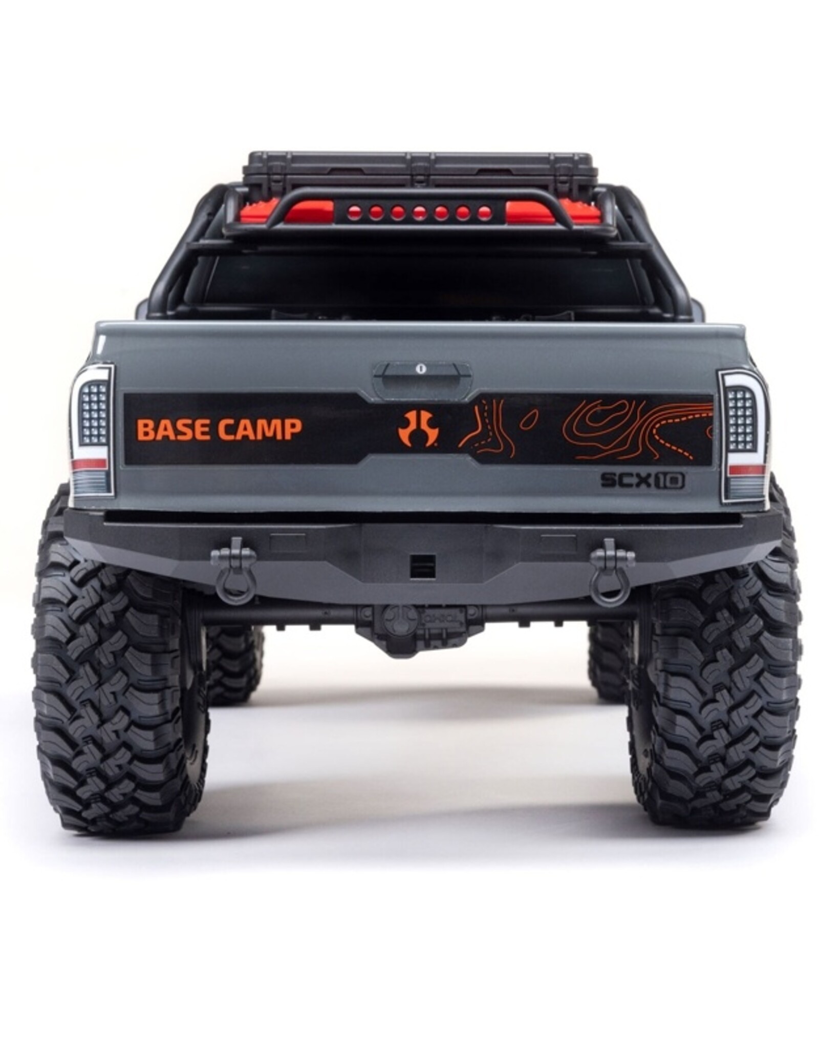 Axial AXI-1375T2 1/10 SCX10 III Base Camp 4X4 Rock Crawler Brushed RTR, Gray