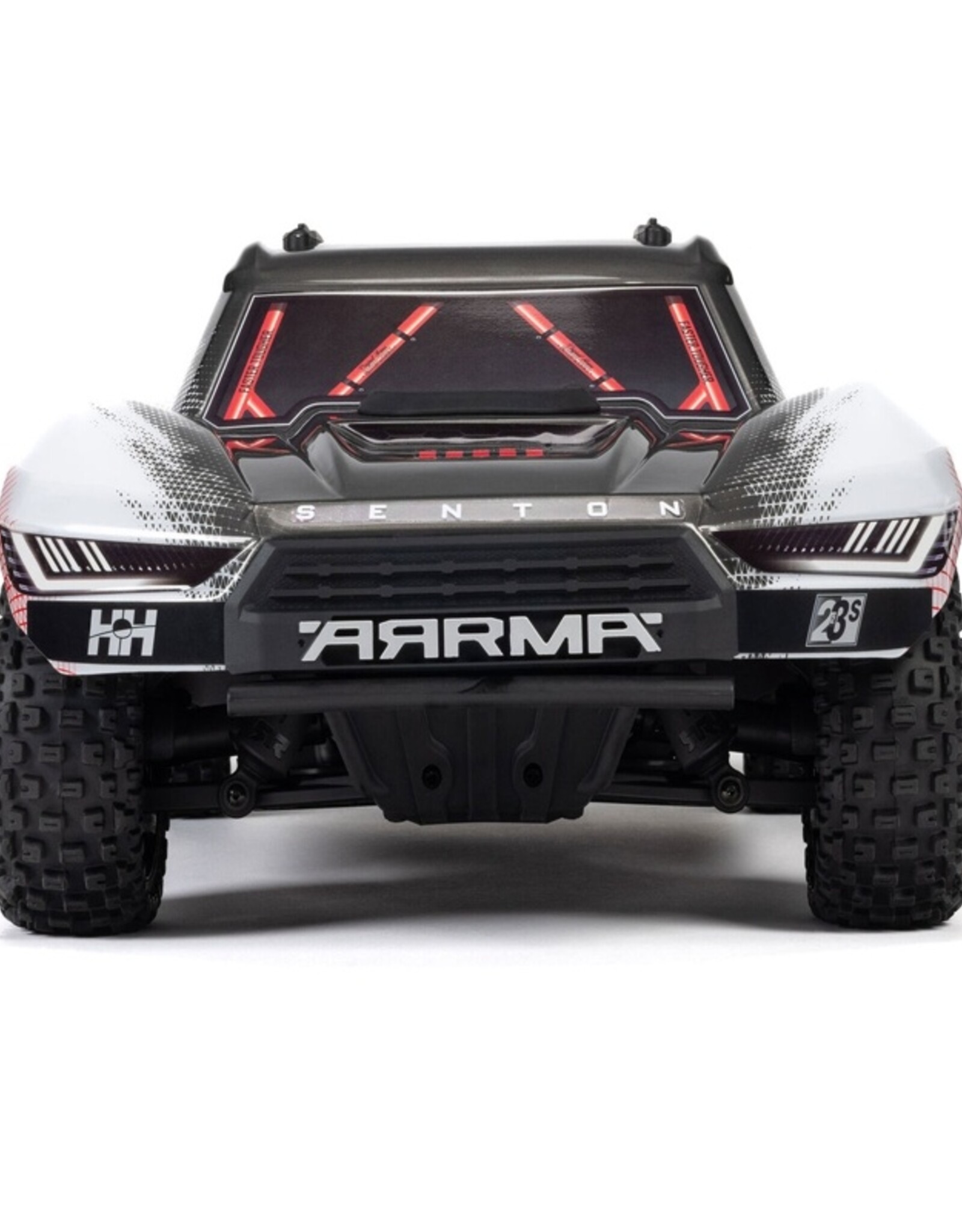 Arrma ARA4303V4T2 1/10 SENTON 223S BLX Brushless 4X4 Short Course Truck RTR with DSC, Red