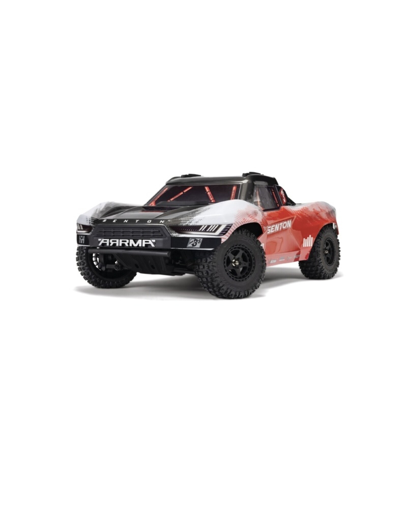 Arrma ARA4303V4T2 1/10 SENTON 223S BLX Brushless 4X4 Short Course Truck RTR with DSC, Red