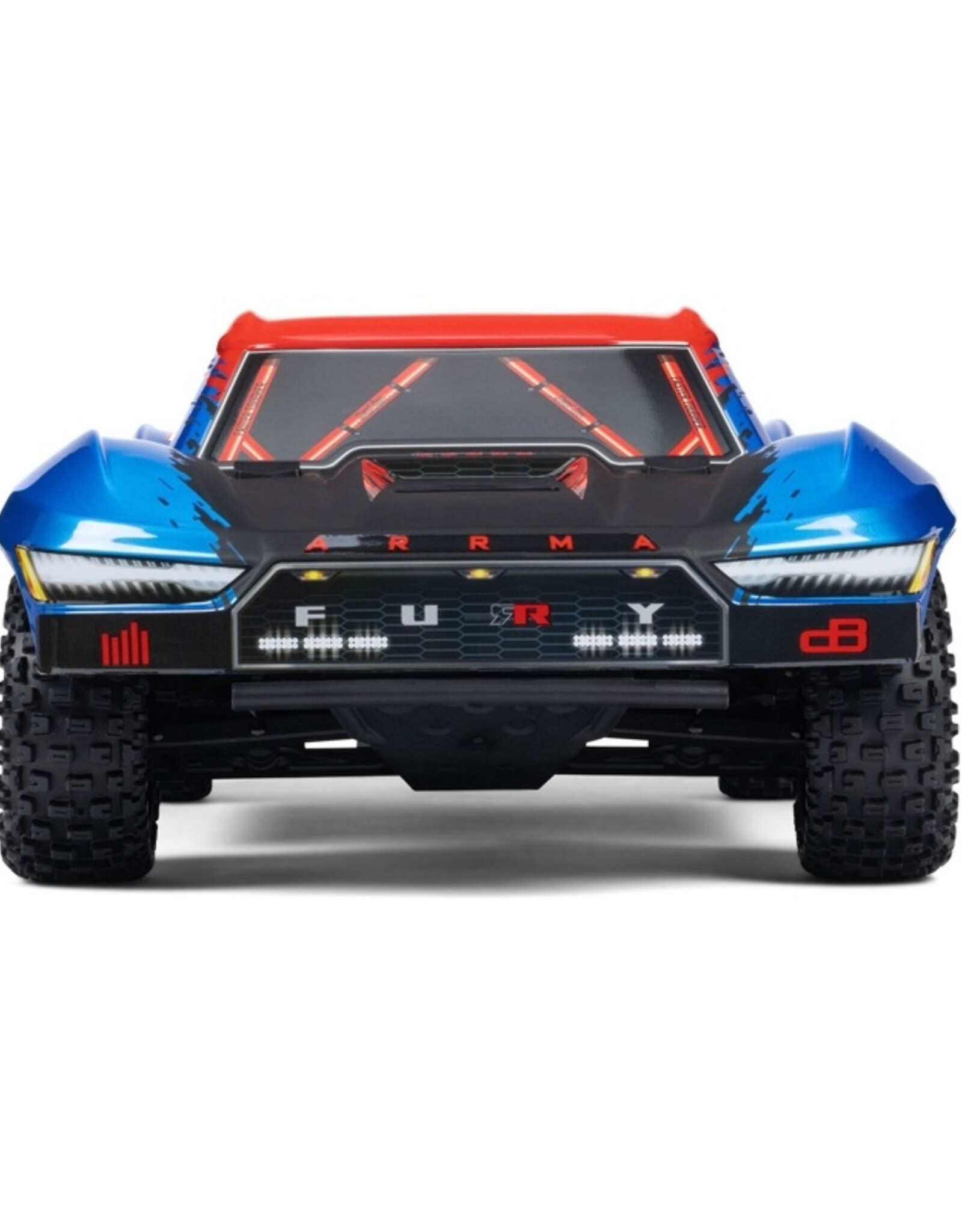 Arrma ARA3521T1 1/10 FURY 223S BLX Brushless 2WD Short Course Truck RTR with DSC, Blue