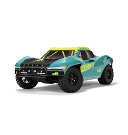 Arrma ARA3521T2 1/10 FURY 223S BLX Brushless 2WD Short Course Truck RTR with DSC, Green