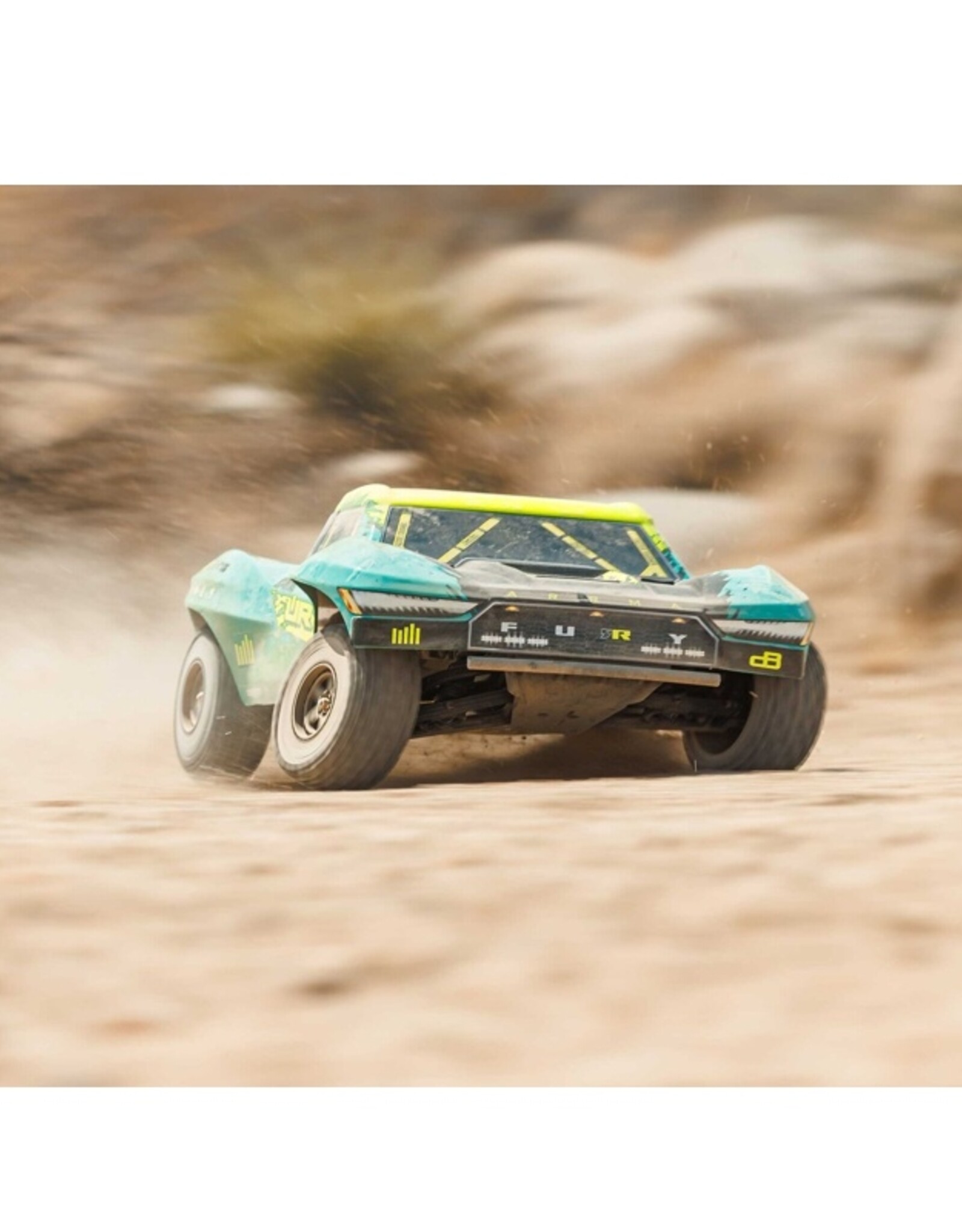 Arrma ARA3521T2 1/10 FURY 223S BLX Brushless 2WD Short Course Truck RTR with DSC, Green