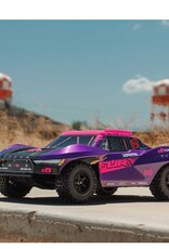 Arrma ARA3521T3 1/10 FURY 223S BLX Brushless 2WD Short Course Truck RTR with DSC, Purple