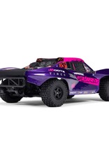 Arrma ARA3521T3 1/10 FURY 223S BLX Brushless 2WD Short Course Truck RTR with DSC, Purple