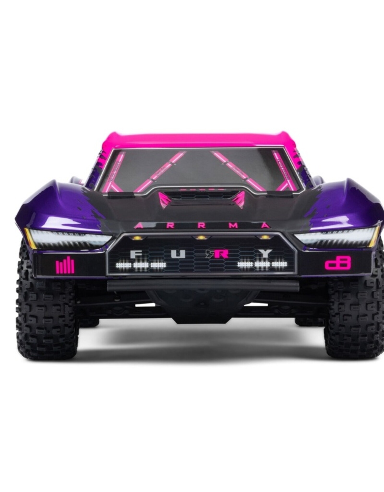Arrma ARA3521T3 1/10 FURY 223S BLX Brushless 2WD Short Course Truck RTR with DSC, Purple