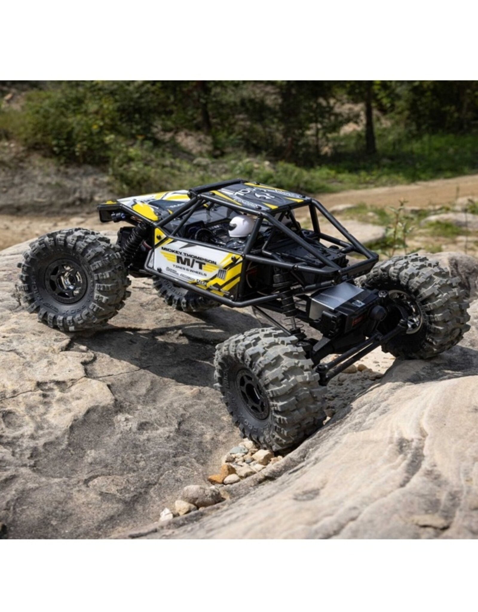 Axial AXI-1750T2 1/18 UTB18 Capra 4WS 4WD Trail Buggy RTR with Battery & Charger, Yellow