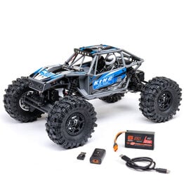 Axial AXI-1750T1 1/18 UTB18 Capra 4WS 4WD Trail Buggy RTR with Battery & Charger, Blue