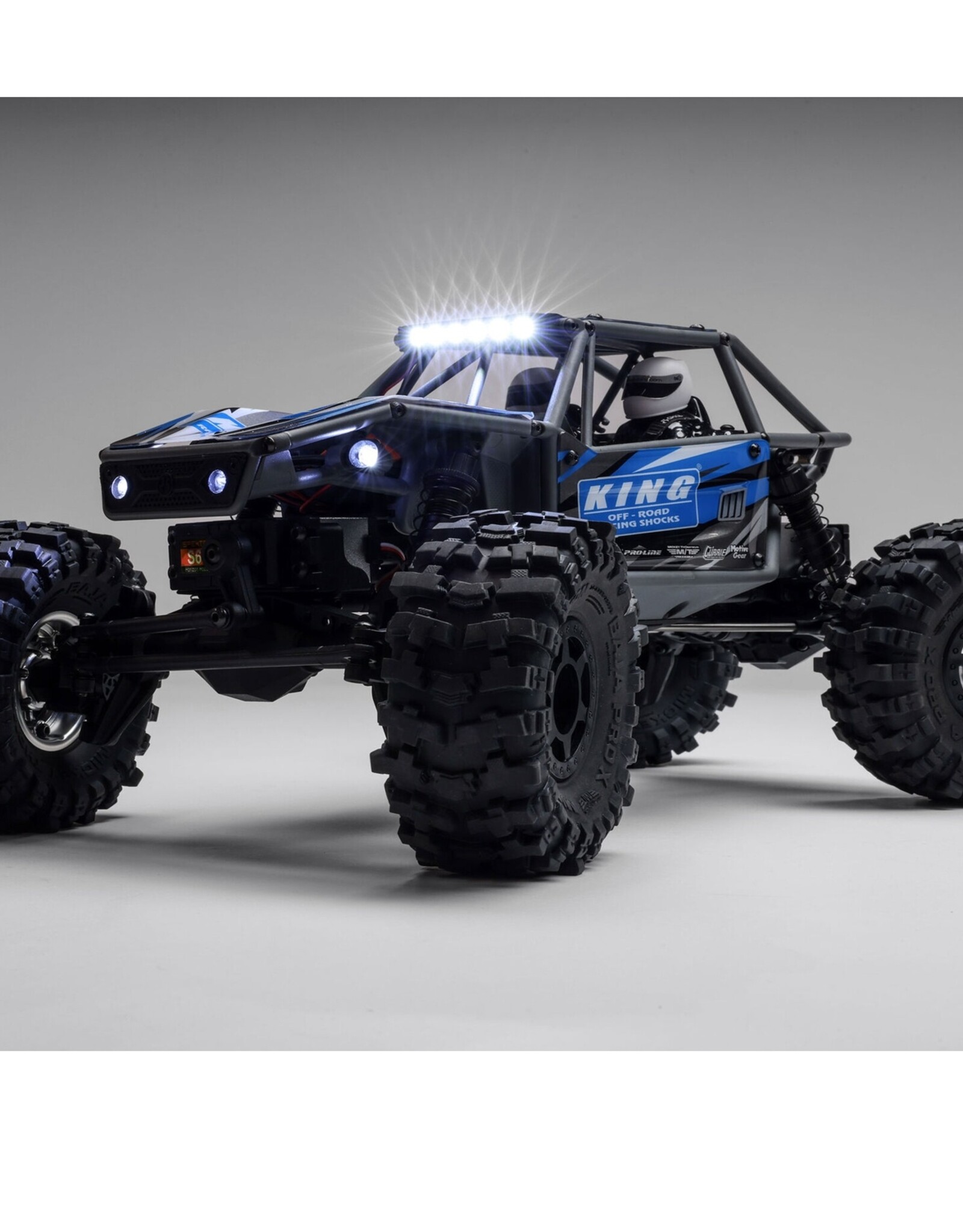 Axial AXI-1750T1 1/18 UTB18 Capra 4WS 4WD Trail Buggy RTR with Battery & Charger, Blue