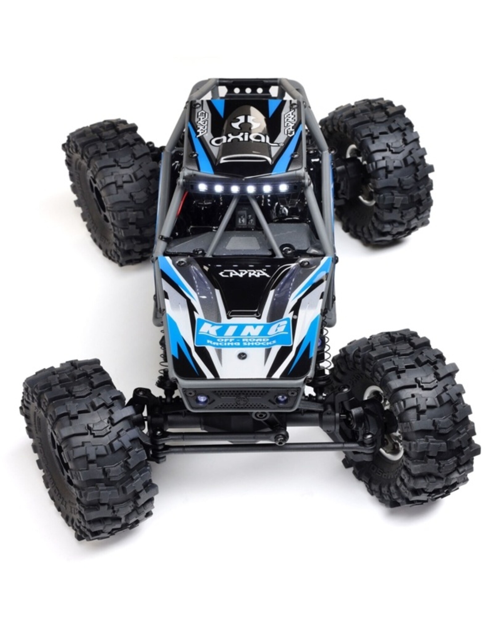 Axial AXI-1750T1 1/18 UTB18 Capra 4WS 4WD Trail Buggy RTR with Battery & Charger, Blue