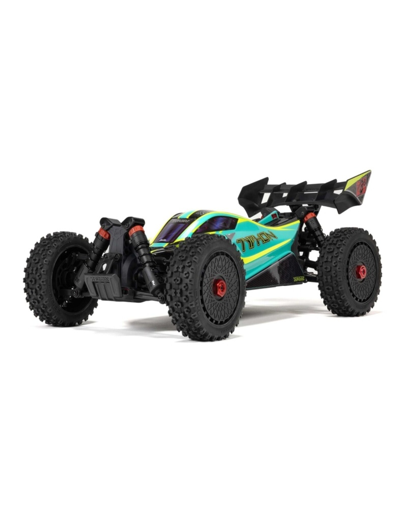 Arrma ARA4306V4T1 1/8 TYPHON 223S BLX Brushless 4X4 Buggy RTR with DSC, Green
