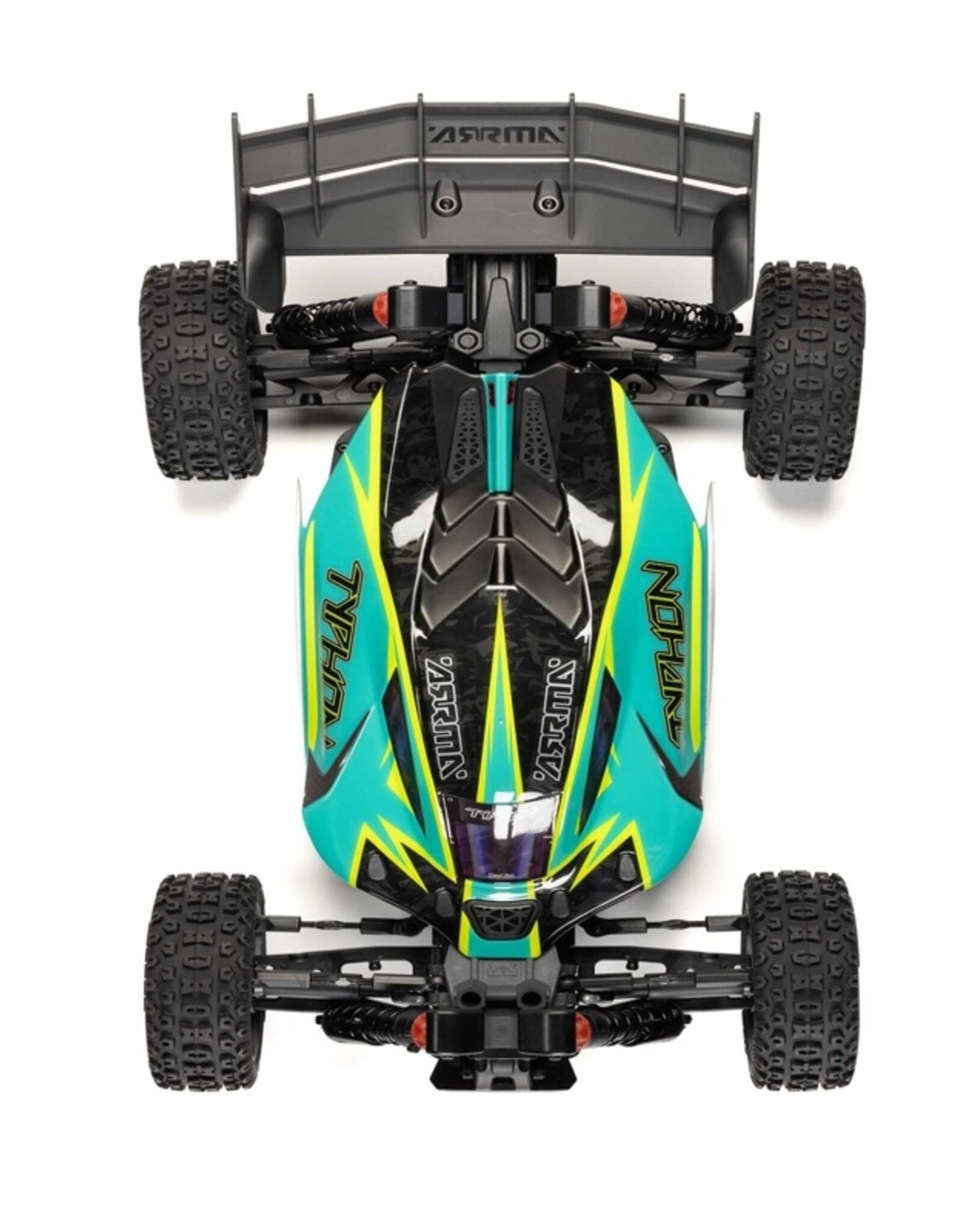 Arrma ARA4306V4T1 1/8 TYPHON 223S BLX Brushless 4X4 Buggy RTR with DSC, Green
