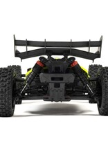 Arrma ARA4306V4T2 1/8 TYPHON 223S BLX Brushless 4X4 Buggy RTR with DSC, Yellow