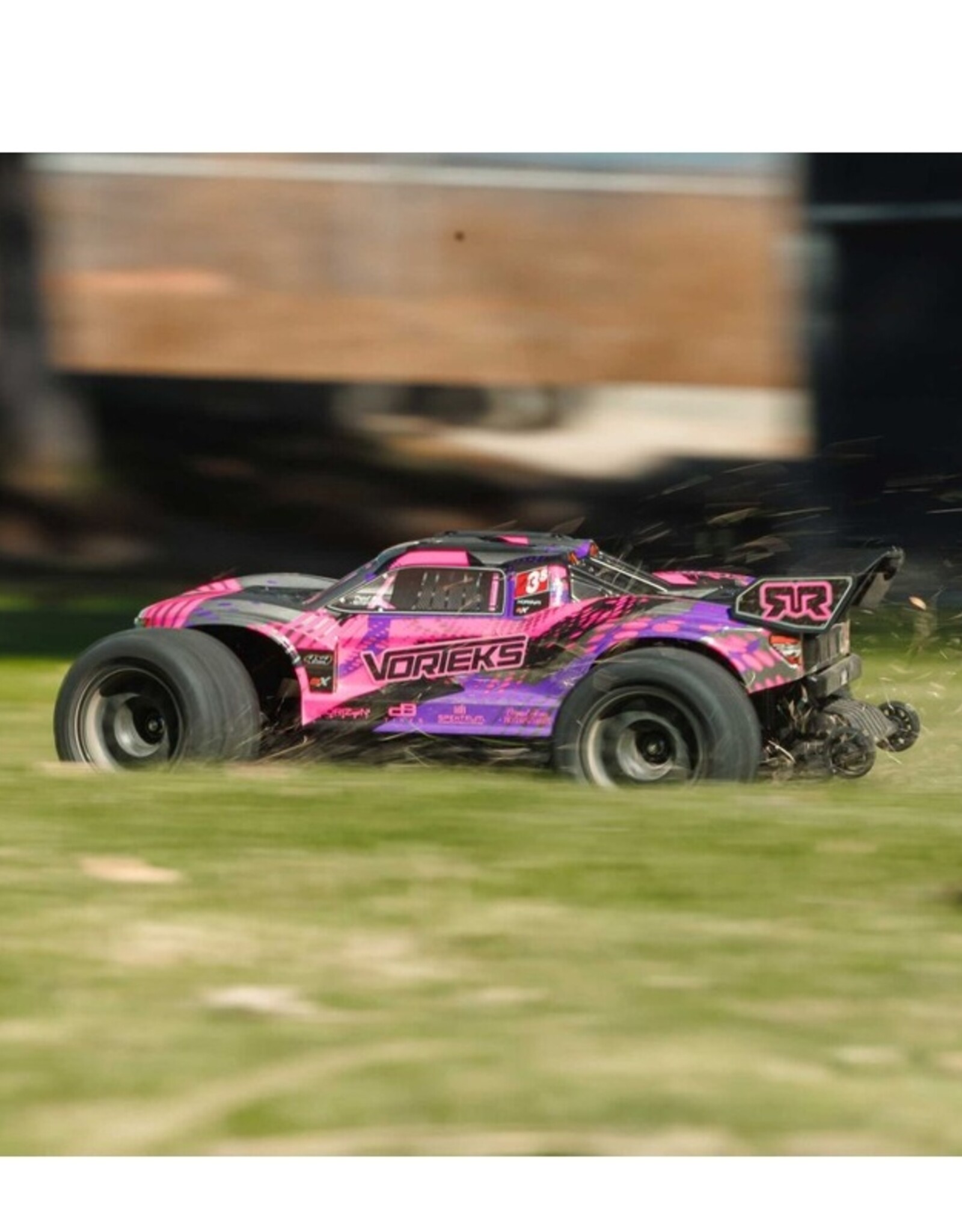 Arrma ARA4305V4T3 1/10 VORTEKS 223S BLX Brushless 4X4 Stadium Truck RTR with DSC, Purple