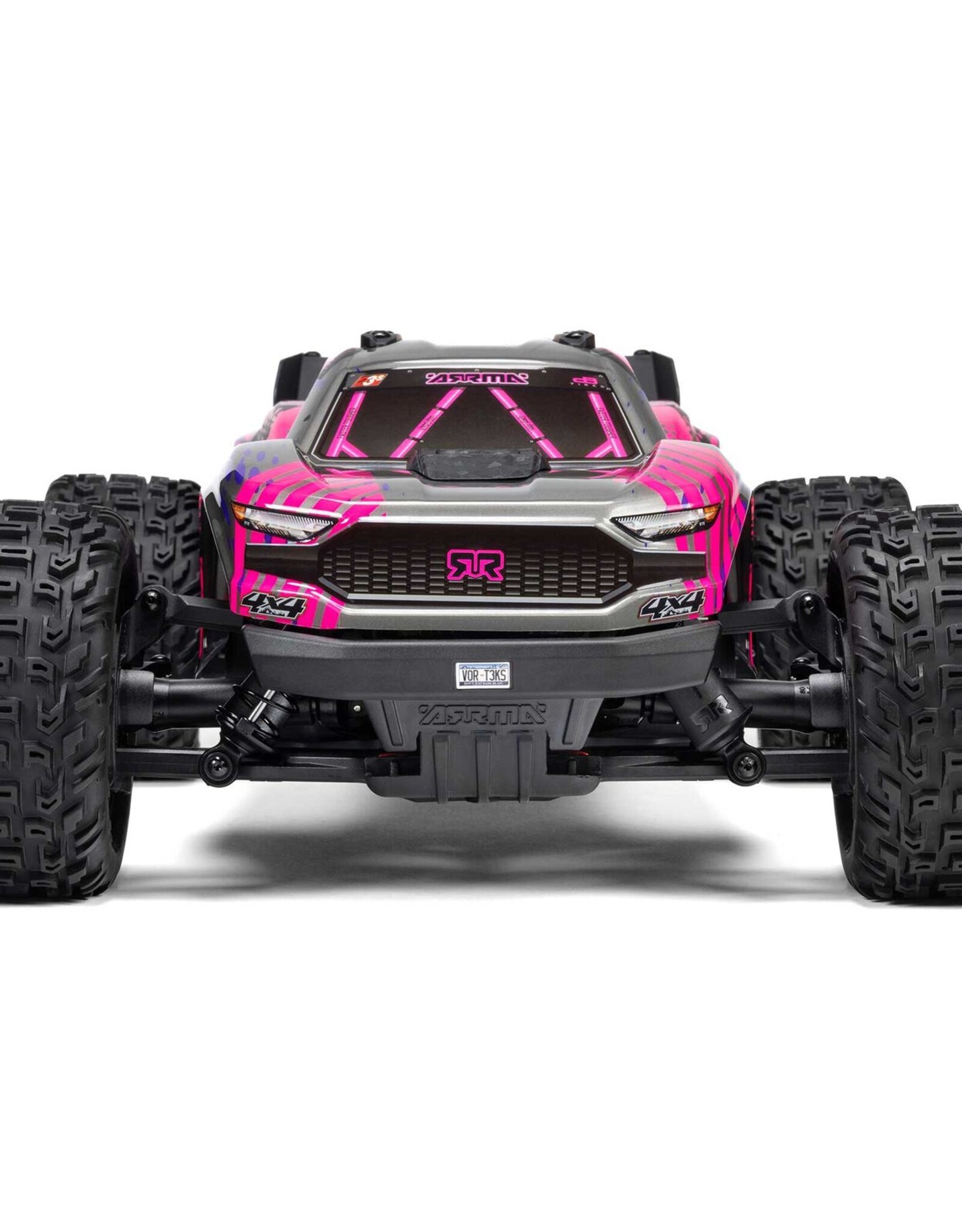 Arrma ARA4305V4T3 1/10 VORTEKS 223S BLX Brushless 4X4 Stadium Truck RTR with DSC, Purple