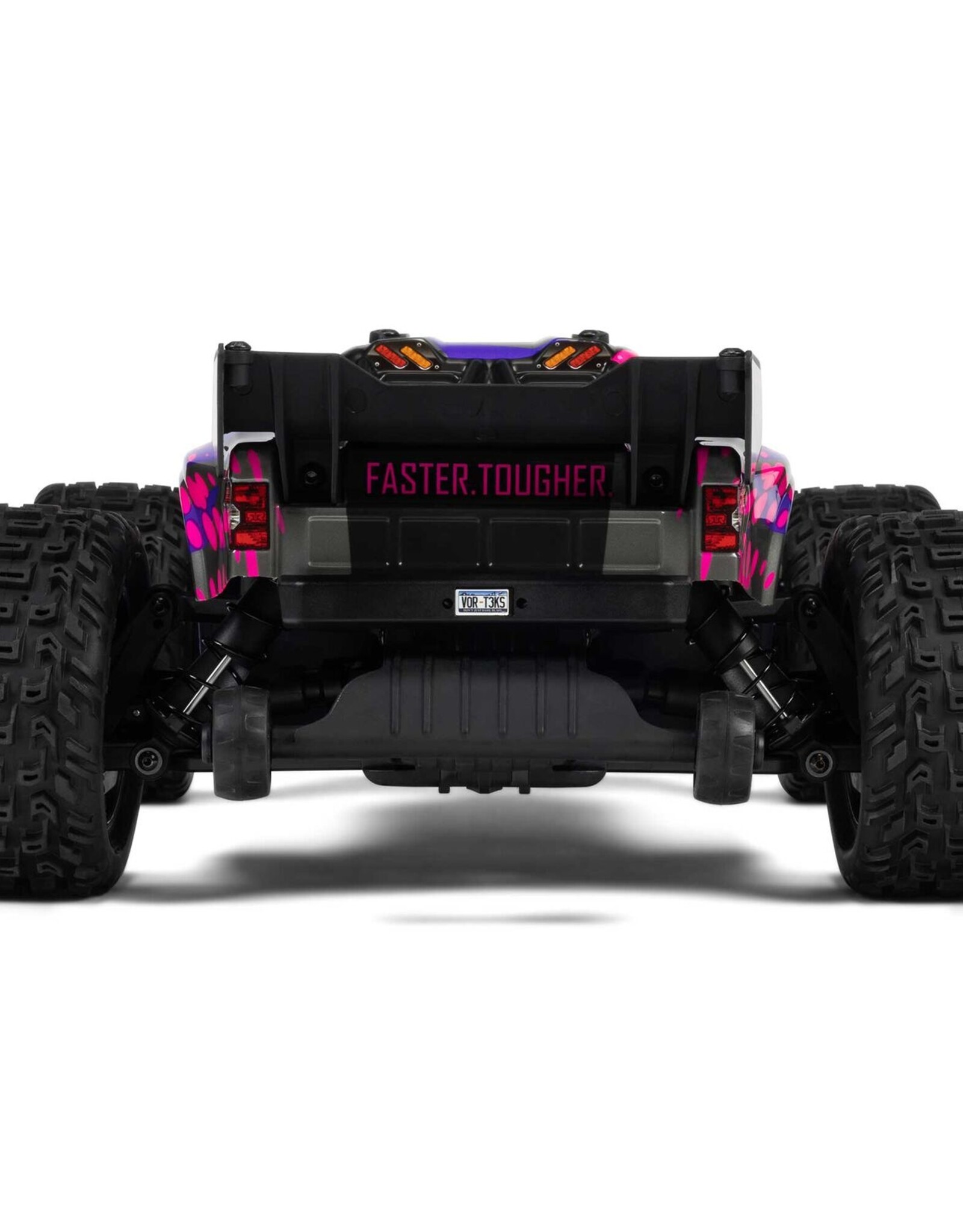 Arrma ARA4305V4T3 1/10 VORTEKS 223S BLX Brushless 4X4 Stadium Truck RTR with DSC, Purple