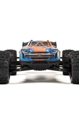 Arrma ARA8608V6T1 1/8 KRATON 6S V6 4X4 BLX Brushless Speed Monster Truck RTR, Blue/Orange