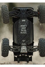 Arrma ARA8611V6T1 1/8 NOTORIOUS 6S V6 4X4 BLX Brushless Stunt Truck RTR, Black