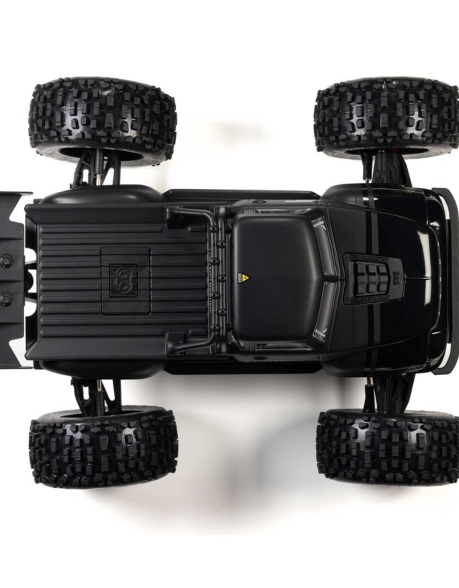 Arrma ARA8611V6T1 1/8 NOTORIOUS 6S V6 4X4 BLX Brushless Stunt Truck RTR, Black