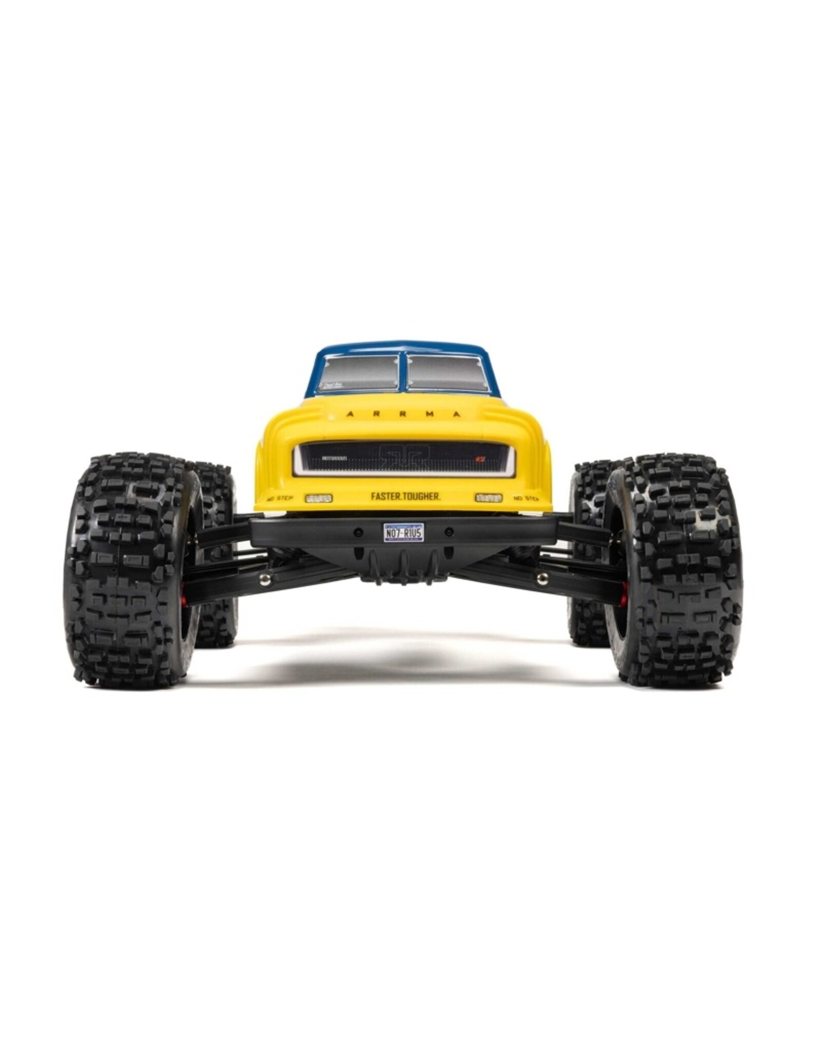 Arrma ARA8611V6T2 1/8 NOTORIOUS 6S V6 4X4 BLX Brushless Stunt Truck RTR, Blue
