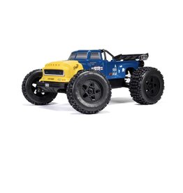 Arrma ARA8611V6T2 1/8 NOTORIOUS 6S V6 4X4 BLX Brushless Stunt Truck RTR, Blue