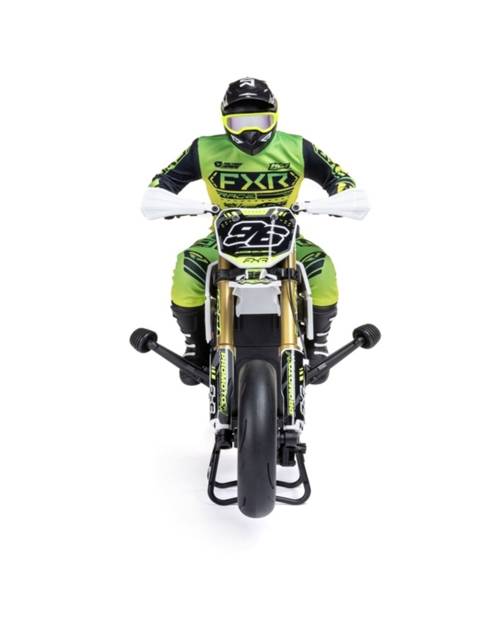 Losi LOS-2310 1/4 Promoto-SM FXR Supermoto Motorcycle RTR (Battery and Charger Included), White
