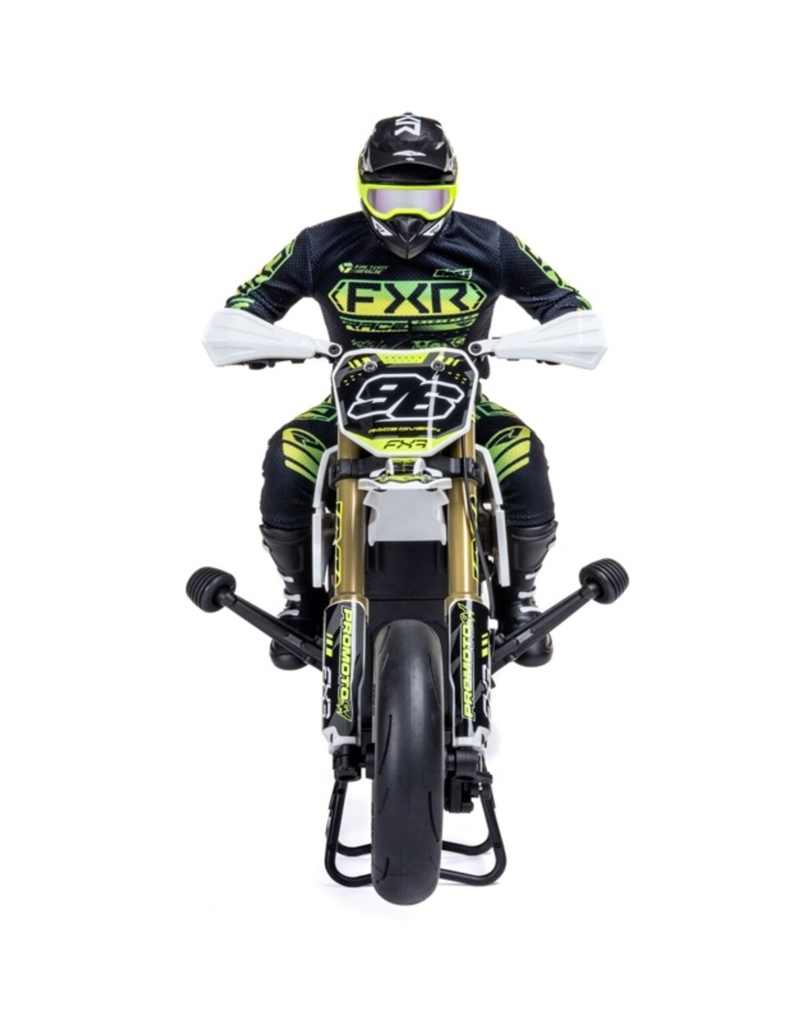 Losi LOS-2272 1/4 Promoto-SM FXR Supermoto Motorcycle RTR Basic, White