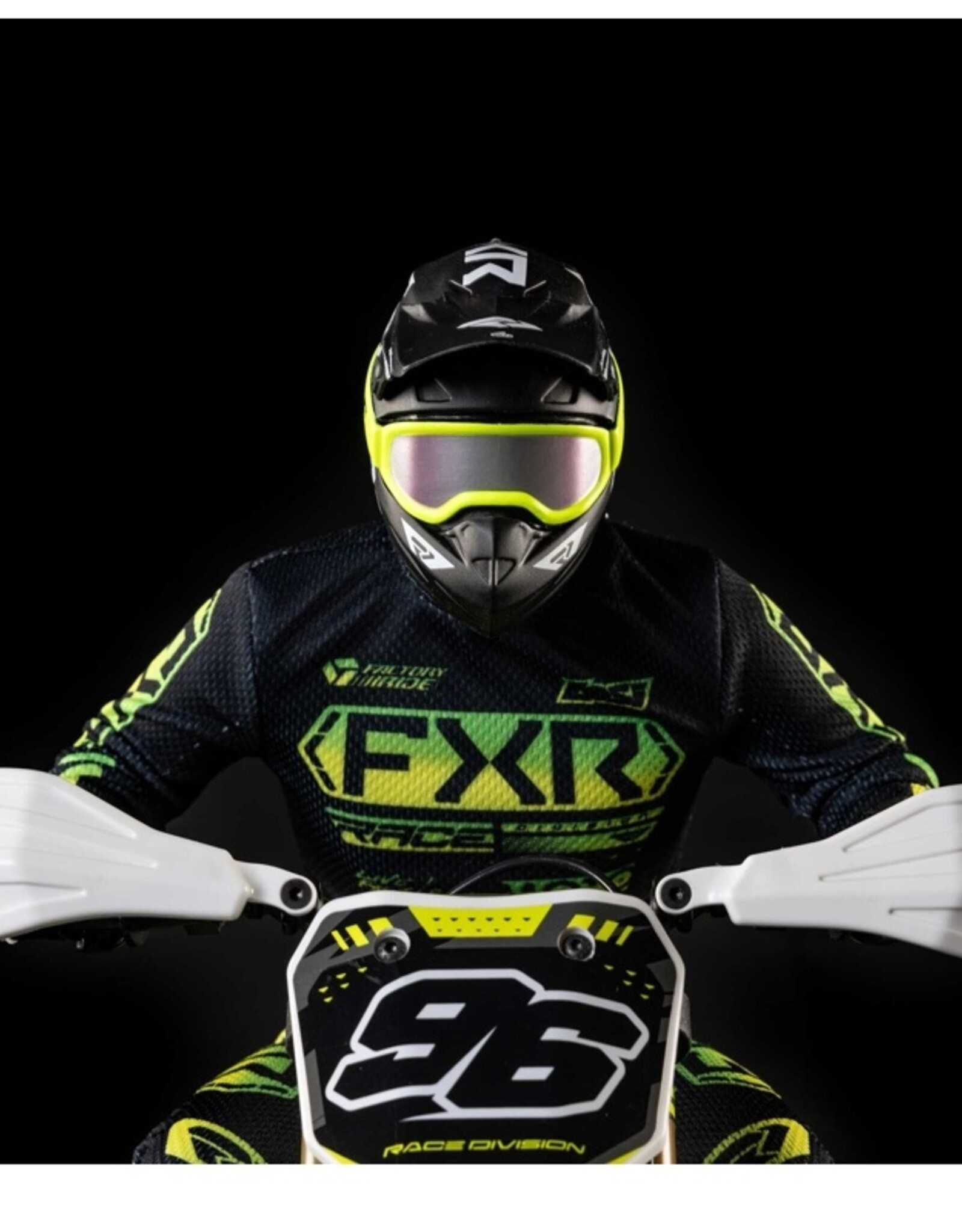Losi LOS-2272 1/4 Promoto-SM FXR Supermoto Motorcycle RTR Basic, White